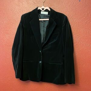 Vintage velvet black Blazer